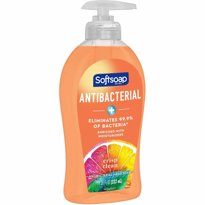 Image of Colgate Palmolive Hand Soap, Liquid, Crisp Clean, Antibac, 11.25 fl oz,6/CT,OE