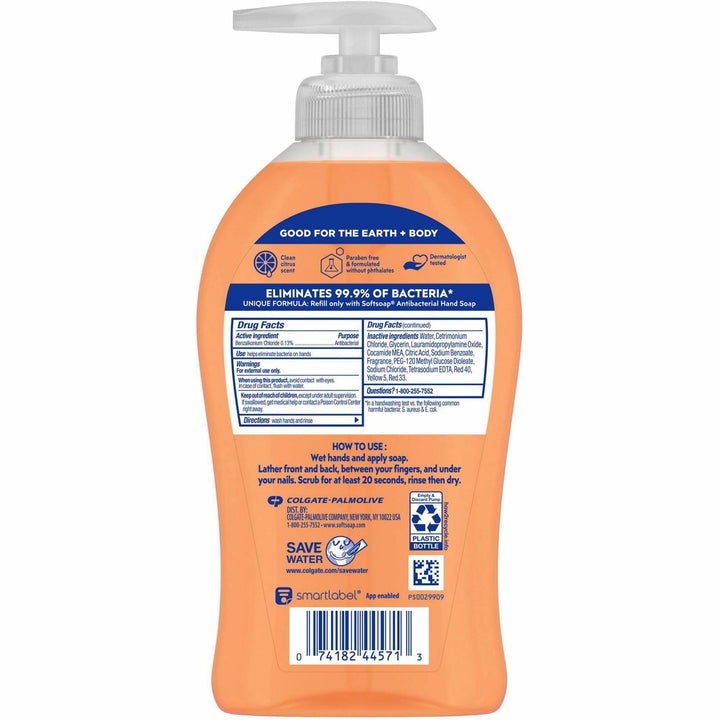 Image of Colgate Palmolive Hand Soap, Liquid, Crisp Clean, Antibac, 11.25 fl oz,6/CT,OE