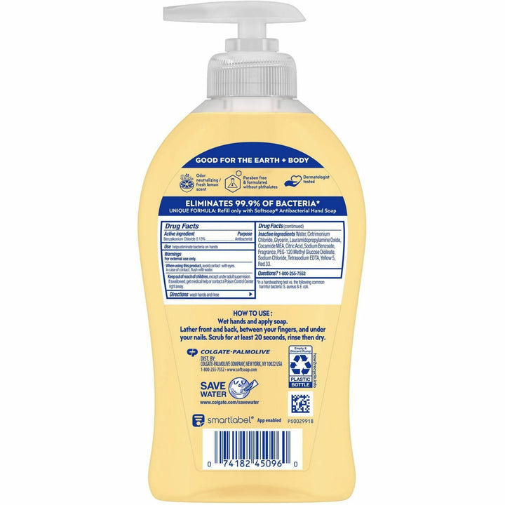Image of Softsoap US04206A Antibacterial Hand Soap Pump