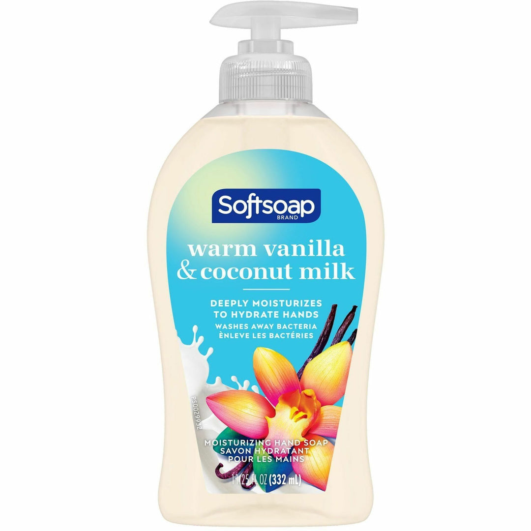 Image of Colgate Palmolive Hand Soap, Softsoap, Vanilla/Coconut Milk, 11.25oz, WE