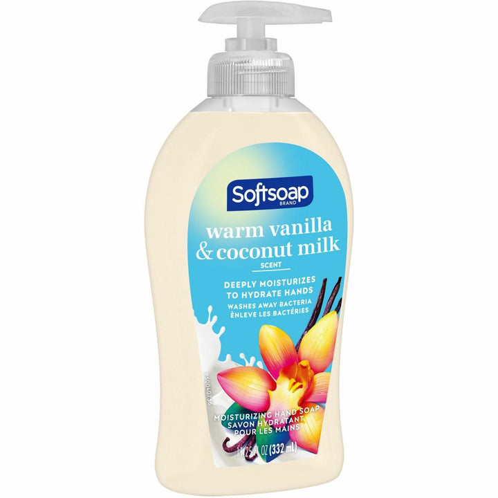 Image of Colgate Palmolive Hand Soap, Softsoap, Vanilla/Coconut Milk, 11.25oz, WE