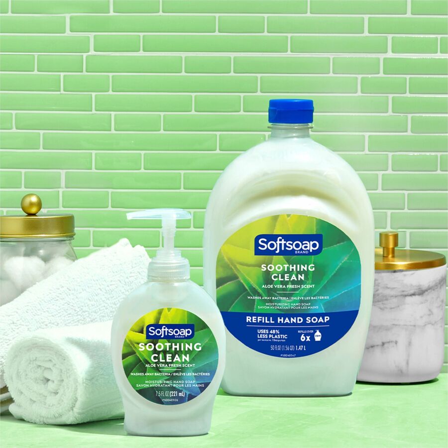 Image of Softsoap US04968A Soothing Liquid Hand Soap Pump