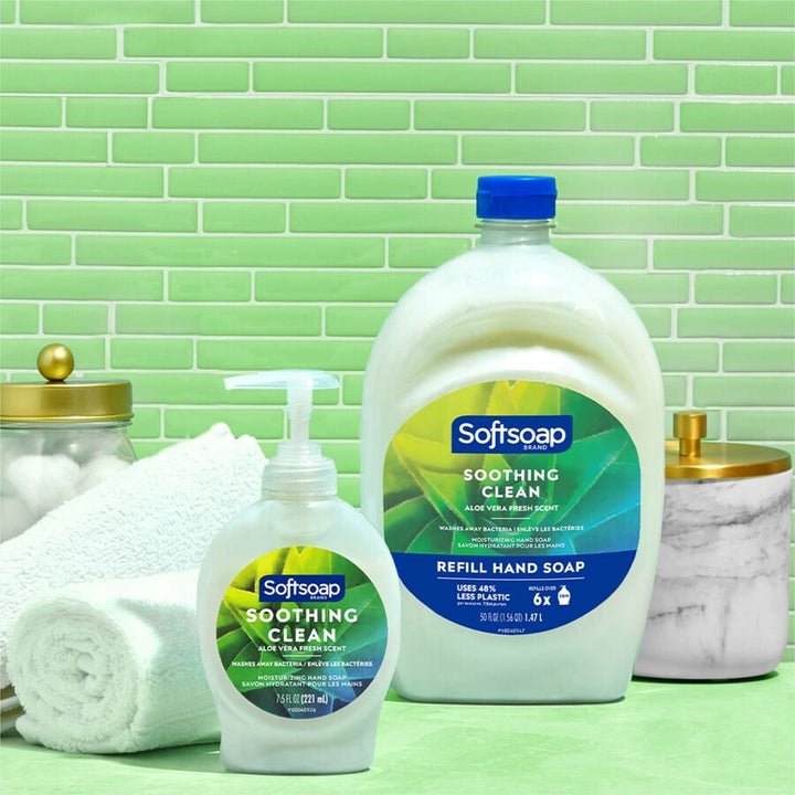 Image of Softsoap US04968A Soothing Liquid Hand Soap Pump