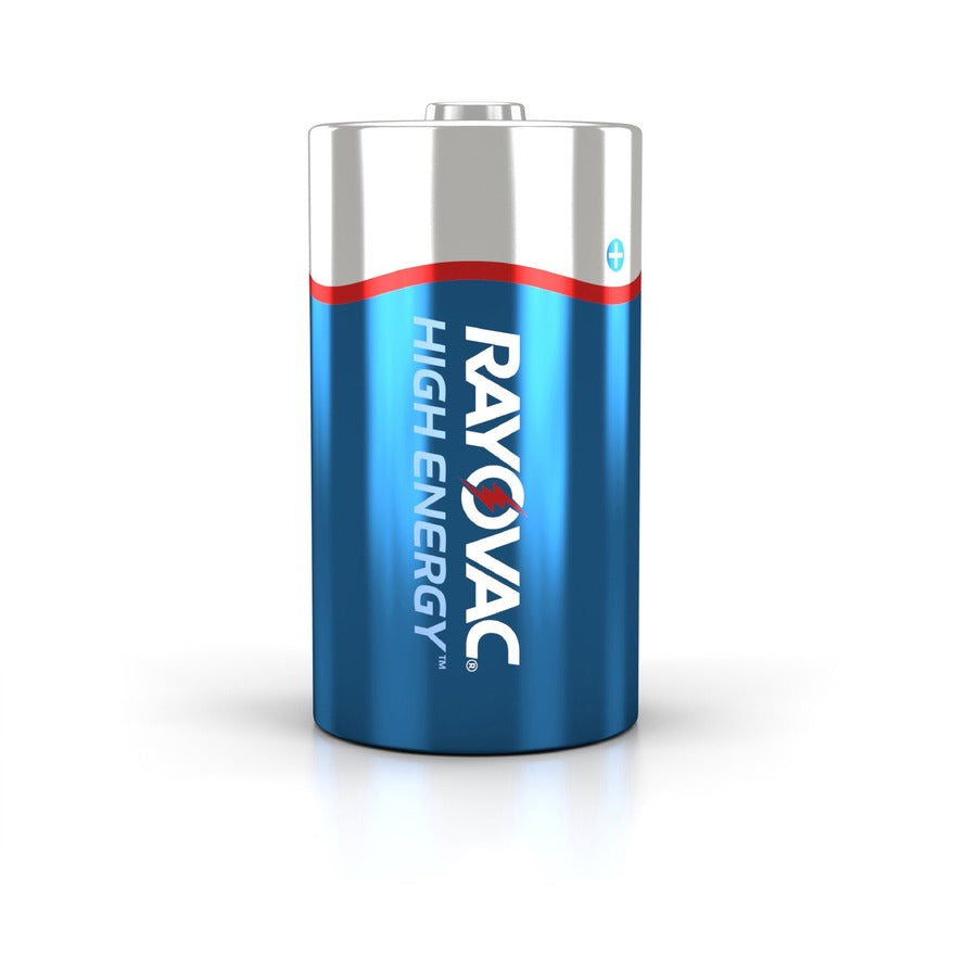 Image of Rayovac® Batteries,D High Energy Premium,Alkaline,8/PK,Blue/Silver