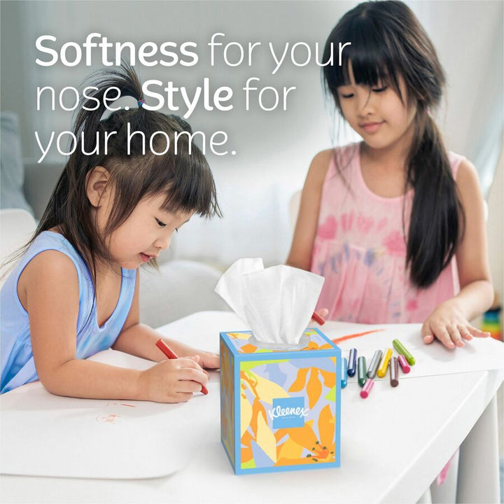 Image of Kimberly-Clark Professional Facial Tissue, Soothing Lotion, 3-ply, 60 Sht/Box,WE