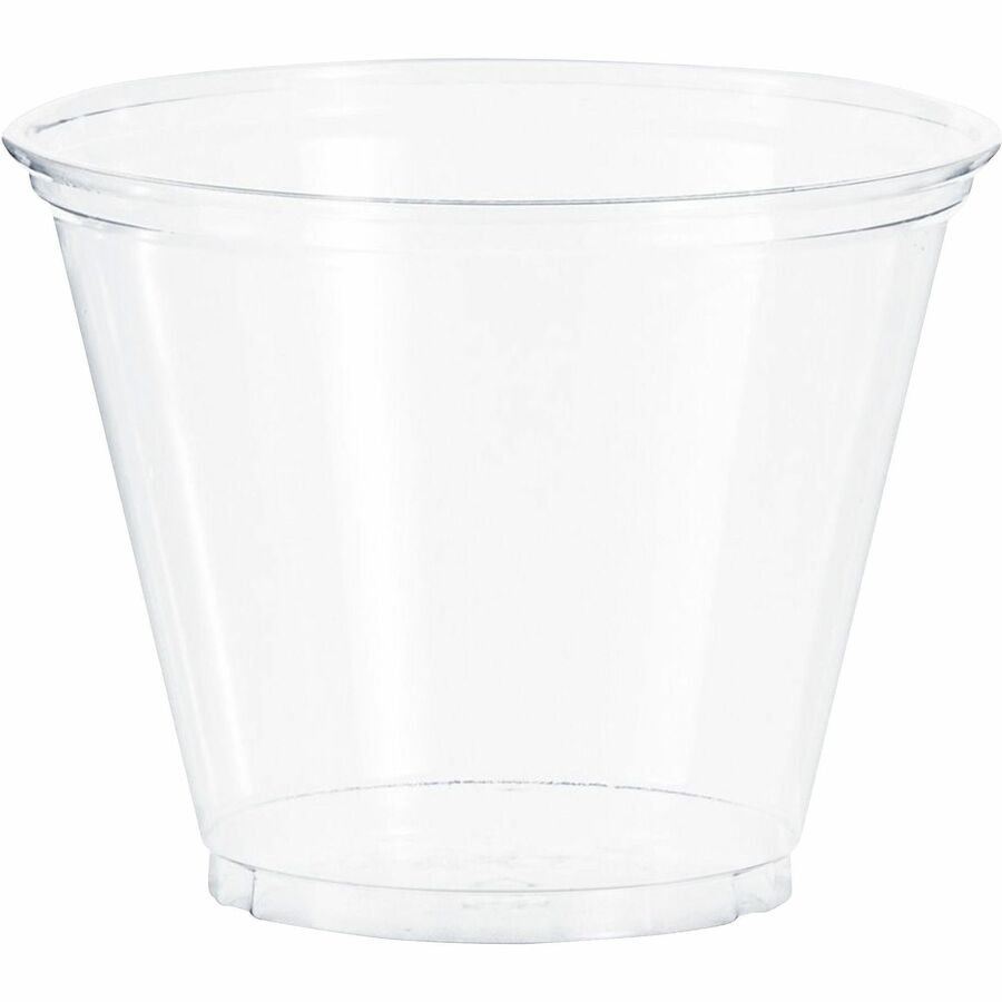 Image of Solo TP9R Ultra Clear 9 oz Squat Cold Cups