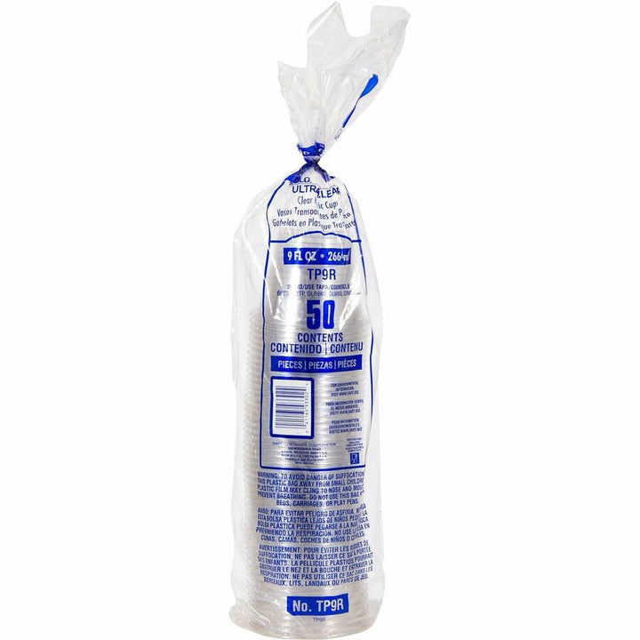 Image of Solo TP9R Ultra Clear 9 oz Squat Cold Cups
