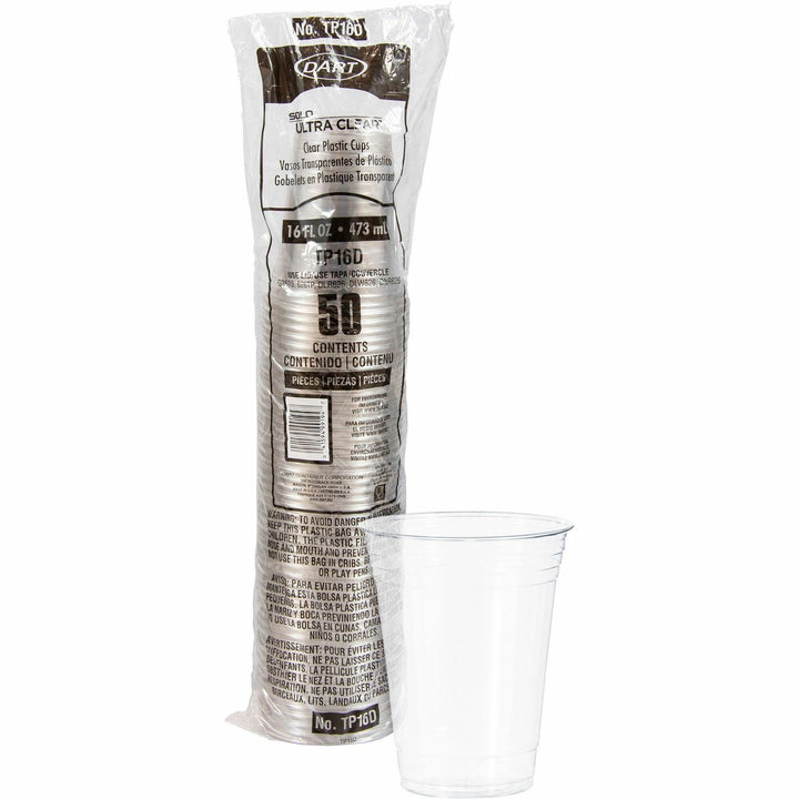 Image of Solo TP16D Ultra Clear 16 oz Practical-Fill Cold Cups