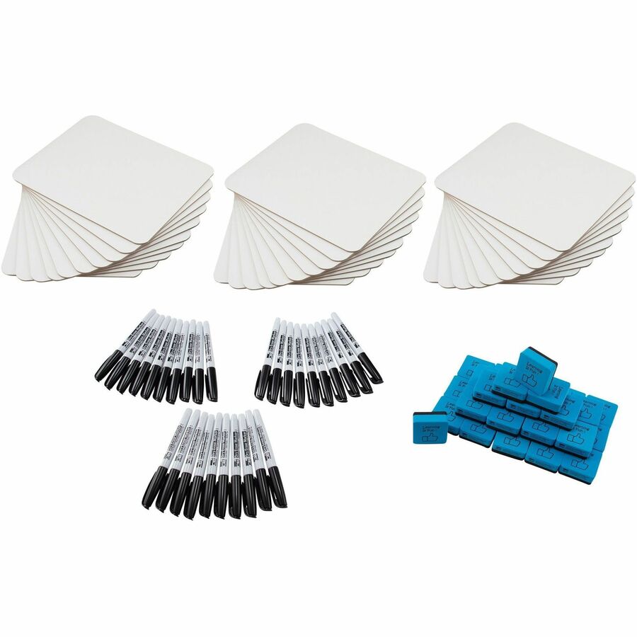 Image of Charles Leonard® Lapboard,Dry-Erase,w/Markers/Erasers,30/Set,WE