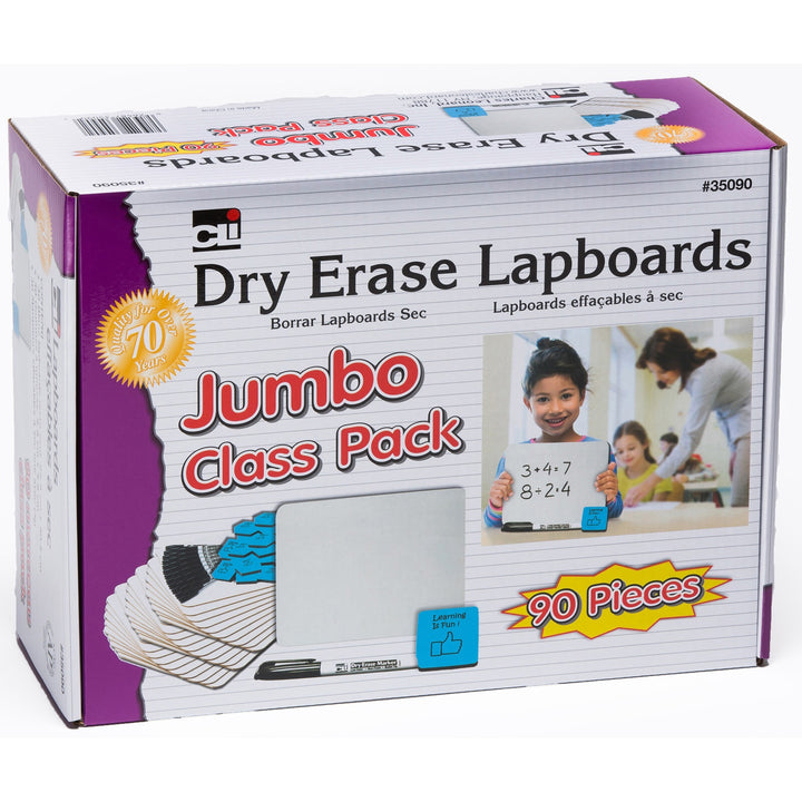 Image of Charles Leonard® Lapboard,Dry-Erase,w/Markers/Erasers,30/Set,WE