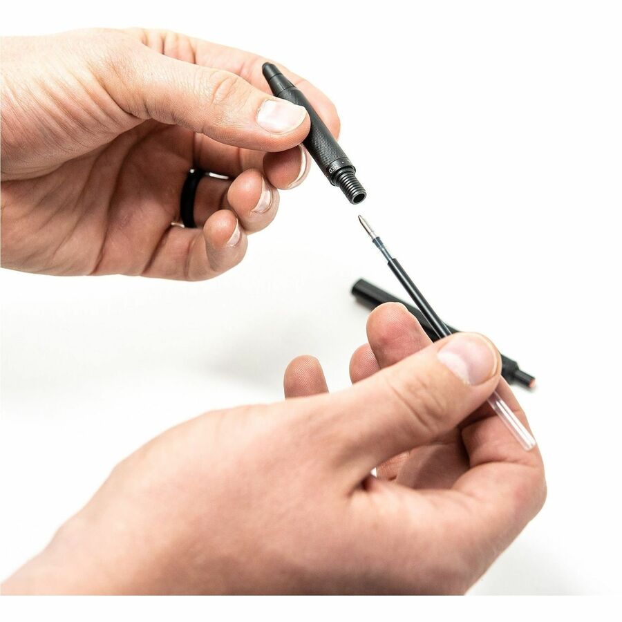 Image of Zebra® Pen,Gel,Retractable,G-750,2 Ink Refills,0.7mm,BK