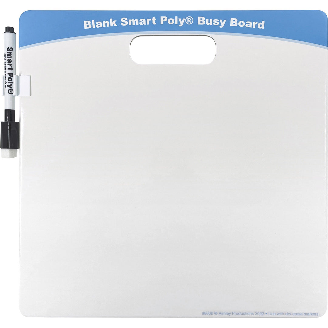 Image of Ashley Productions, Inc. Dry-erase Board,Blank,10-3/4"x10-3/4",MI
