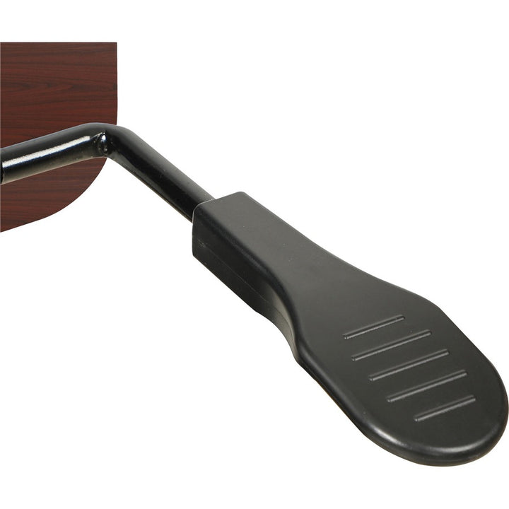 Image of Lorell Table,Flip/Nesting,w/Modesty Panel,60"x24"x29-1/2",Mahogany