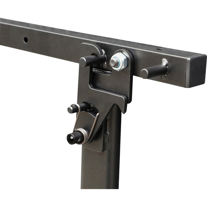 Image of Lorell Table,Flip/Nesting,w/Modesty Panel,60"x24"x29-1/2",Gray