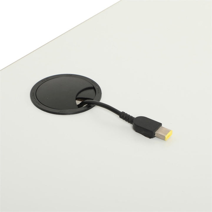 Image of Lorell Table,Flip/Nesting,w/Modesty Panel,60"x24"x29-1/2",Gray