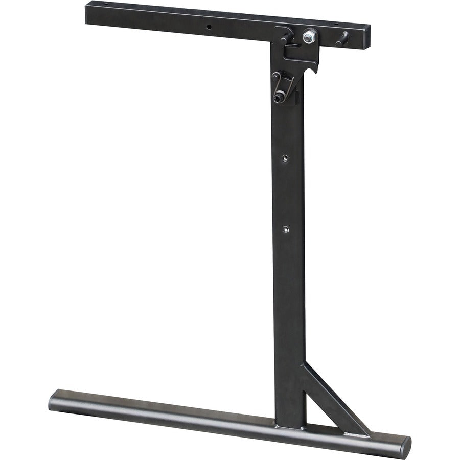 Image of Lorell Table,Flip/Nesting,w/Modesty Panel,72"x24"x29-1/2",Gray