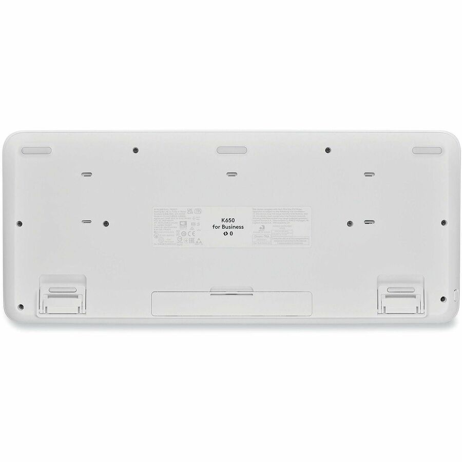 Image of Logitech® Signature MK650 Wireless Keyboard and Mouse Combo for Business, 2.4 GHz Frequency/32 ft Wireless Range, Off White