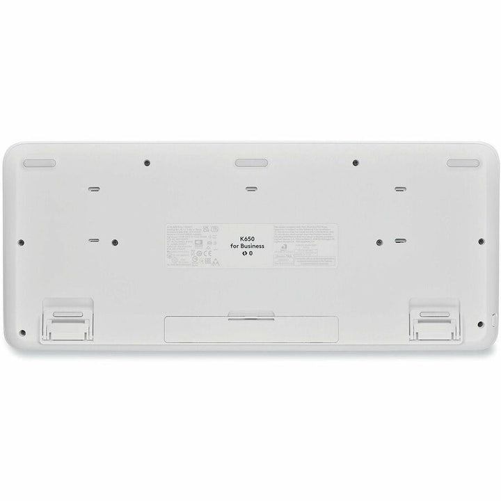 Image of Logitech® Signature MK650 Wireless Keyboard and Mouse Combo for Business, 2.4 GHz Frequency/32 ft Wireless Range, Off White
