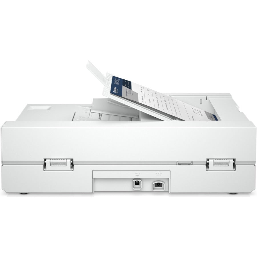 Image of HP ScanJet Pro 2600 f1 ADF Scanner, 48-bit Color, 25 ppm (Mono), 25 ppm (Color), PC Free Scanning, Duplex Scanning, USB, 1 Each
