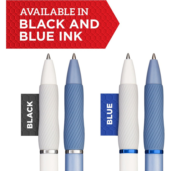 Image of Sharpie 2169762 S-Gel Pens, 0.7 mm Medium Pen Point, Black Ink, Gel-based, White Plastic Barrel, 8 / Pack