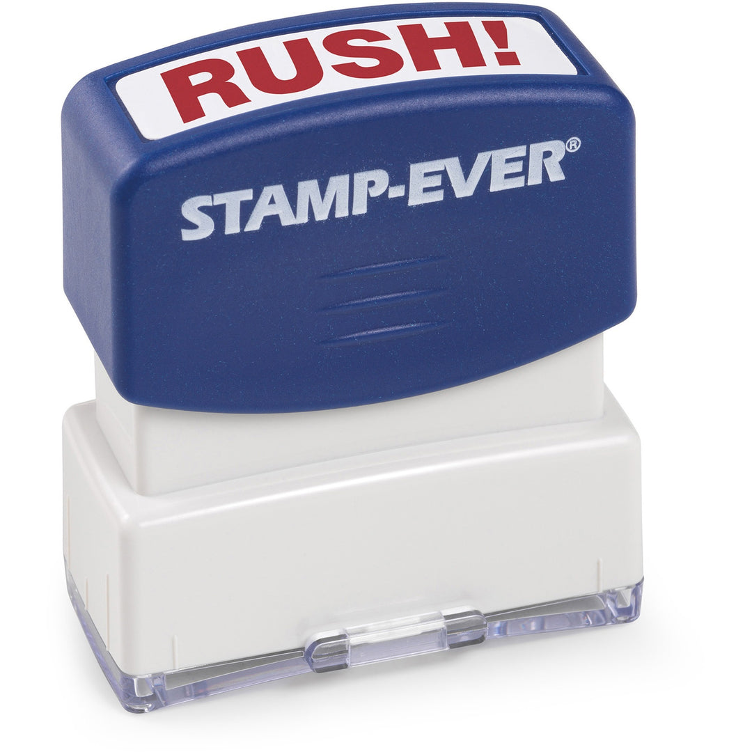 Image of Trodat® Stamp,Pre-Inked,"Rush!",1-11/16"x9/16"Impression,Red