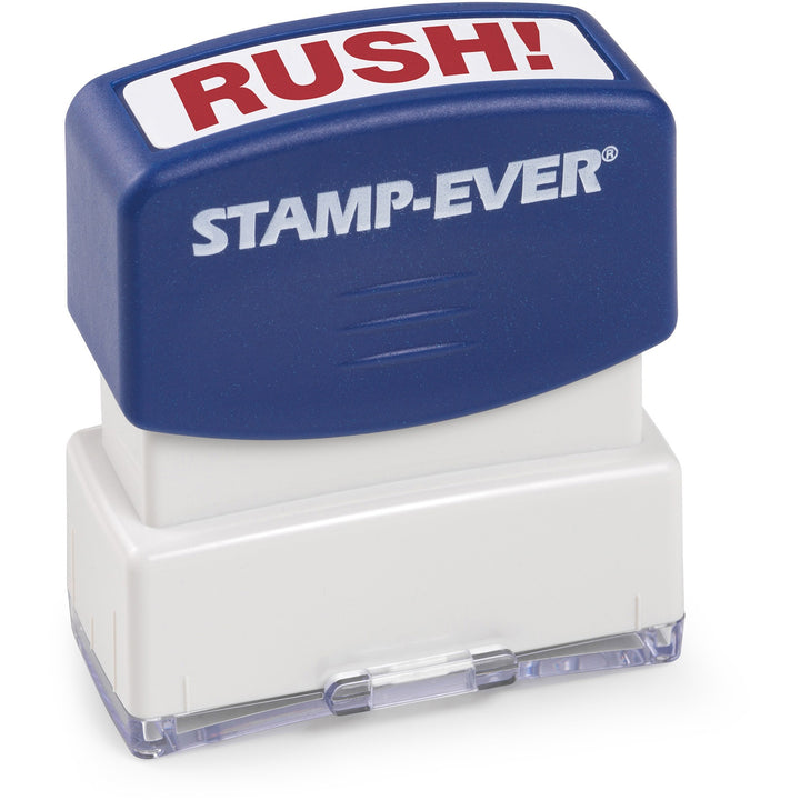Image of Trodat® Stamp,Pre-Inked,"Rush!",1-11/16"x9/16"Impression,Red