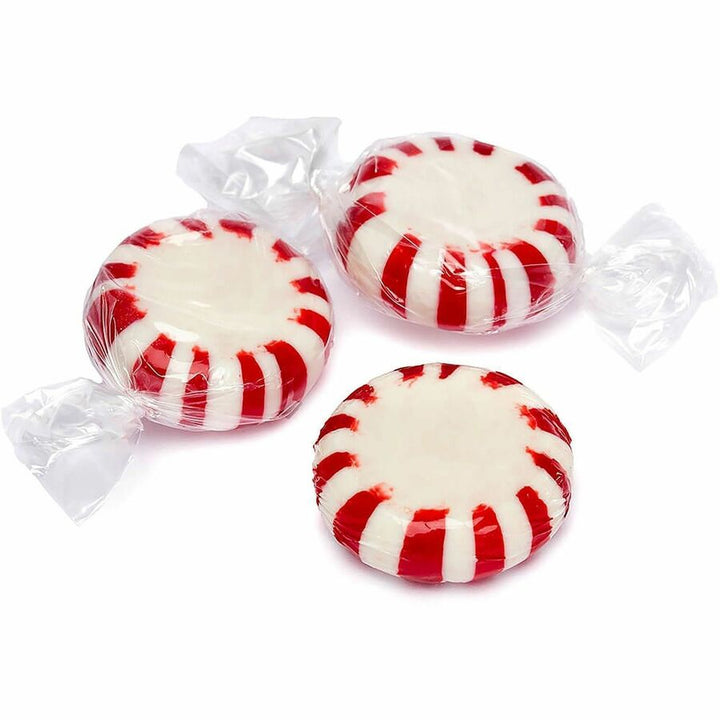 Image of Office Snax 00662 Peppermint Starlight Mints, Peppermint, Individually Wrapped, 5 lb, 1 Carton