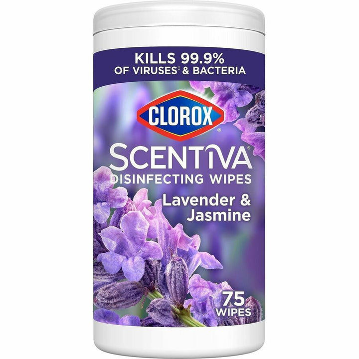 Image of Clorox 60040 Scentiva Bleach-Free Cleaning Wipes