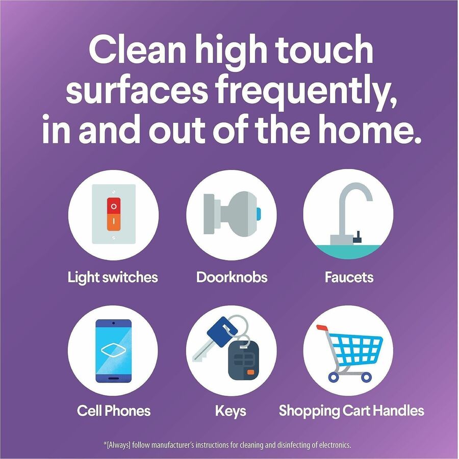 Image of Clorox 60040 Scentiva Bleach-Free Cleaning Wipes