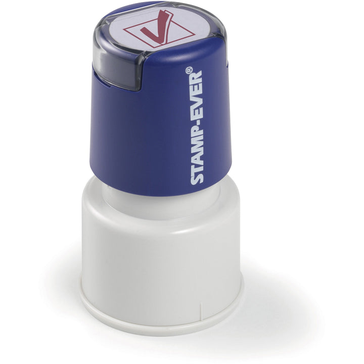Image of Trodat® Stamp,Pre-Inked,Check Mark,3/4" Dia Impression,Red