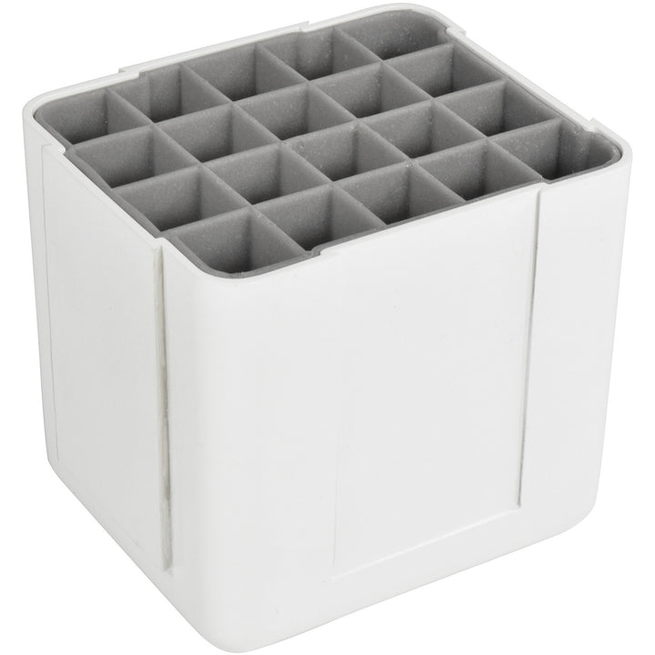 Image of deflecto® Marker Organizer,Interlocking,InnerGrid,4.4"x3.4"x4.3",White