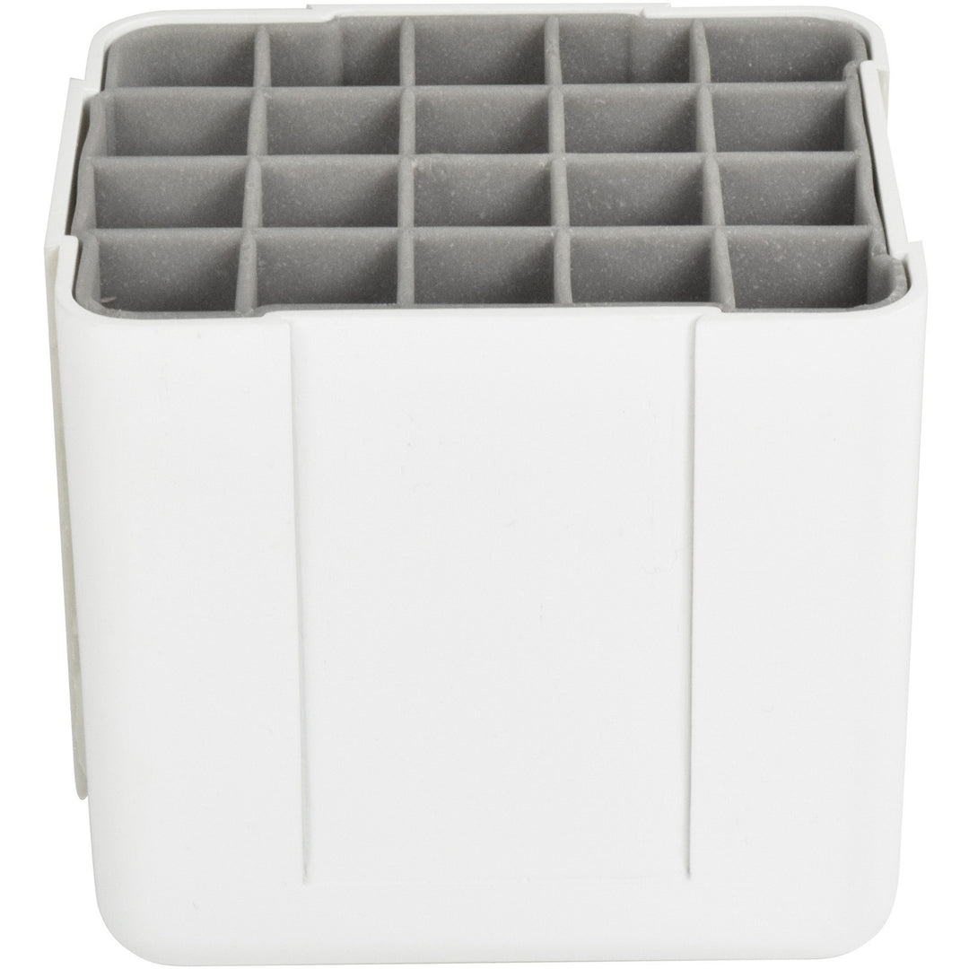 Image of deflecto® Marker Organizer,Interlocking,InnerGrid,4.4"x3.4"x4.3",White