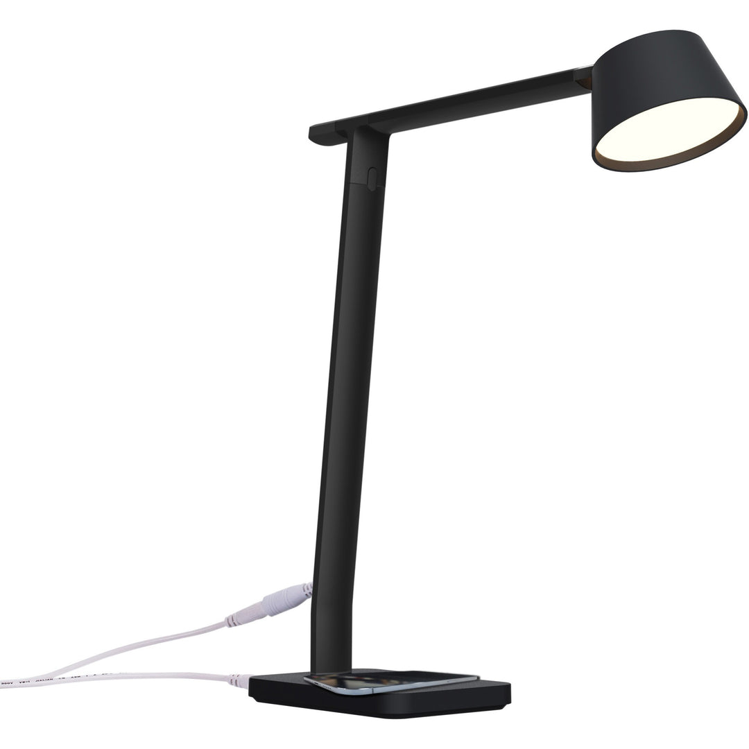 Image of Bostitch® Desk Lamp, Wireless Charging, Modes, LED, Adjustable, BK