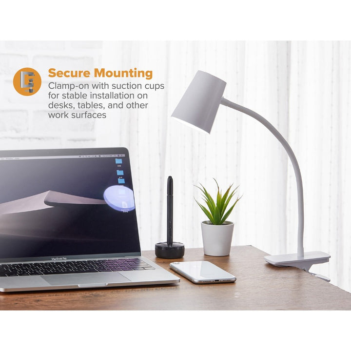 Image of Bostitch® Desk Lamp, w/Clamp, LED, Adjustable, WE