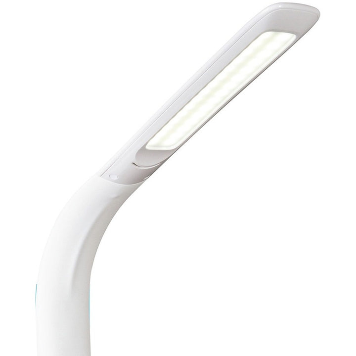 Image of OttLite® Wellness Series SanitizingPro LED Desk Lamp and UV Air Purifier, 15" to 25" High, White