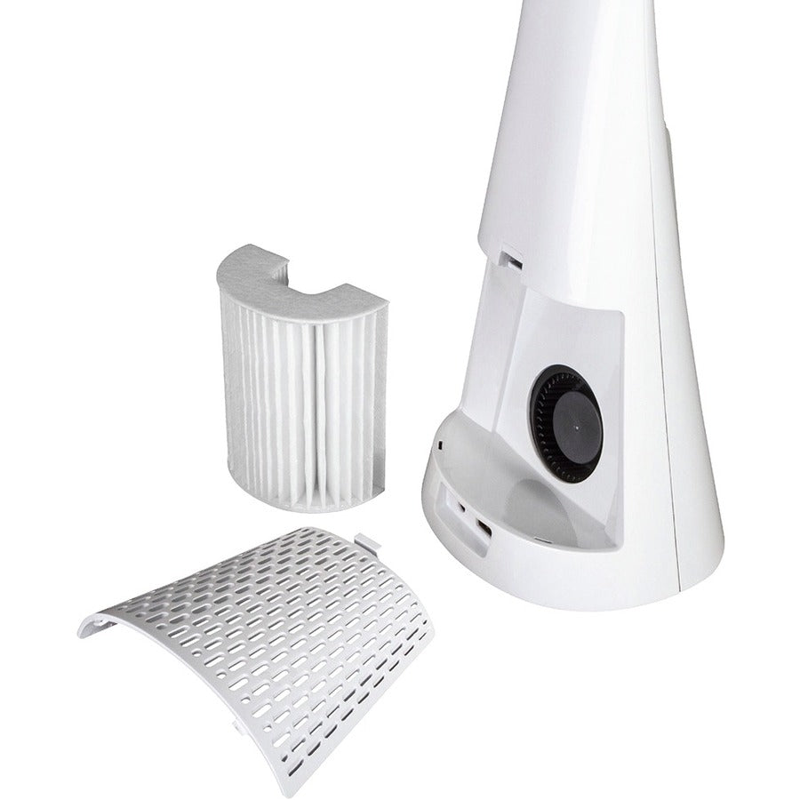 Image of OttLite® Wellness Series SanitizingPro LED Desk Lamp and UV Air Purifier, 15" to 25" High, White