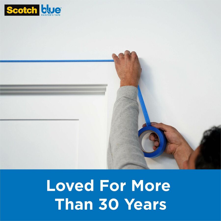 Image of ScotchBlue 209024NC Multi-Surface Painter's Tape, 60 yd Length x 0.94" Width, Blue, 1 Roll
