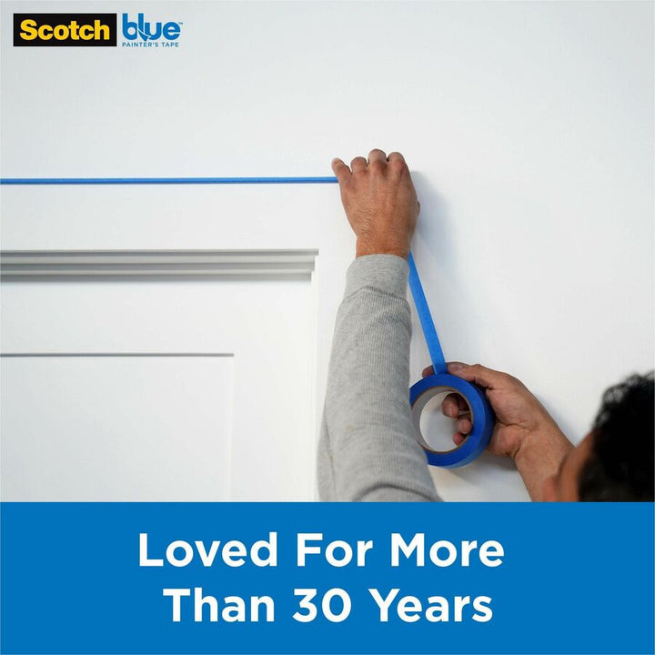 Image of ScotchBlue 209024NC Multi-Surface Painter's Tape, 60 yd Length x 0.94" Width, Blue, 1 Roll