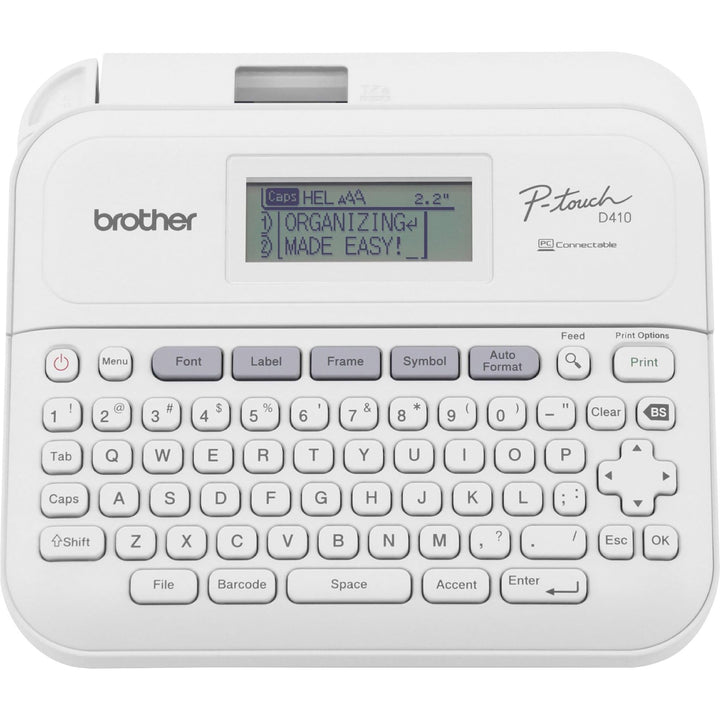 Image of P-touch PTD410 P-Touch PT-D410AD Label Printer Gray