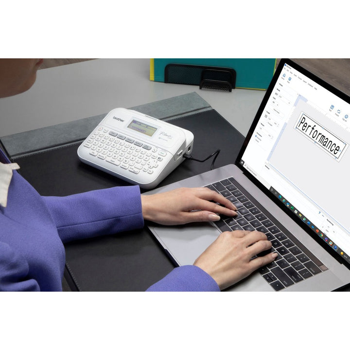 Image of P-touch PTD410 P-Touch PT-D410AD Label Printer Gray