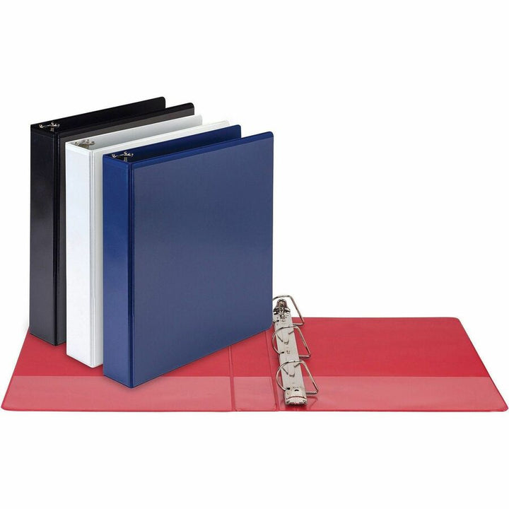 Image of Samsill® Binder,View,D-Ring,Poly,No Rivets,1-1/2" Cap,Letter,4/PK,AST