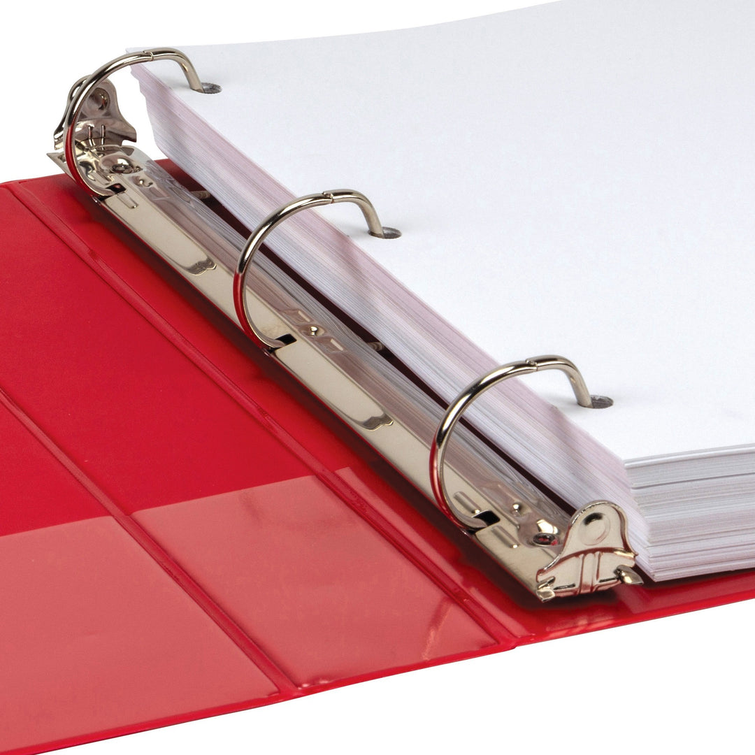 Image of Samsill® Binder,View,D-Ring,Poly,No Rivets,1-1/2" Cap,Letter,4/PK,AST