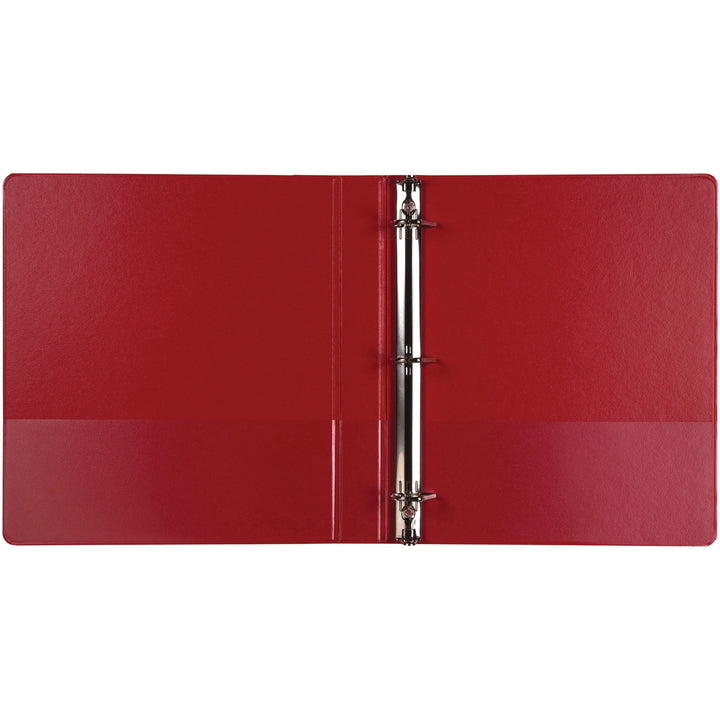 Image of Samsill® Durable D-Ring View Binders, 3 Rings, 1" Capacity, 11 x 8.5, Black/Blue/Green/Red, 4/Pack