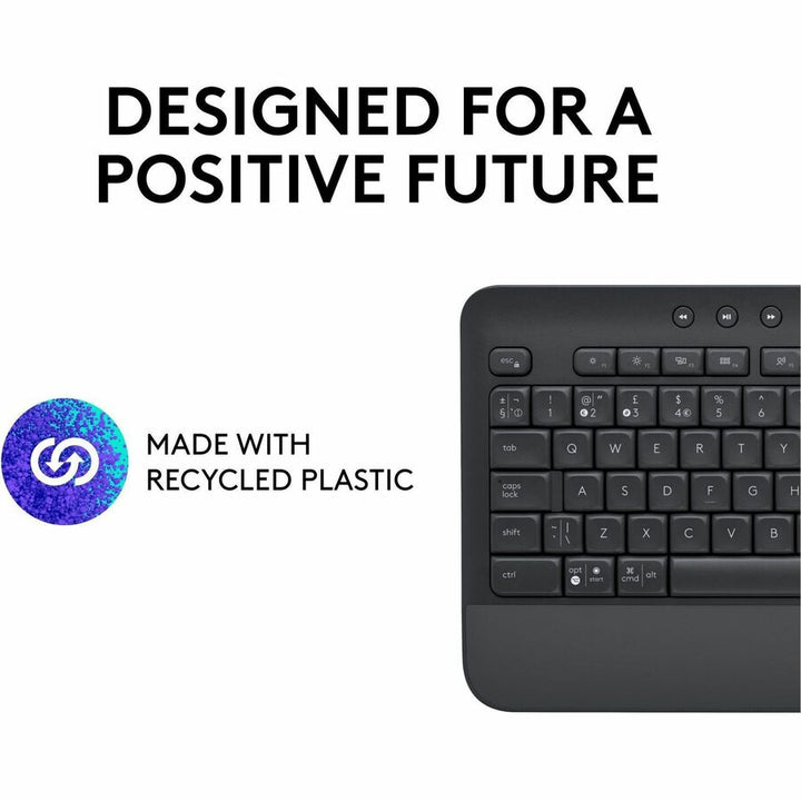 Image of Logitech® Signature K650 Wireless Comfort Keyboard, Graphite