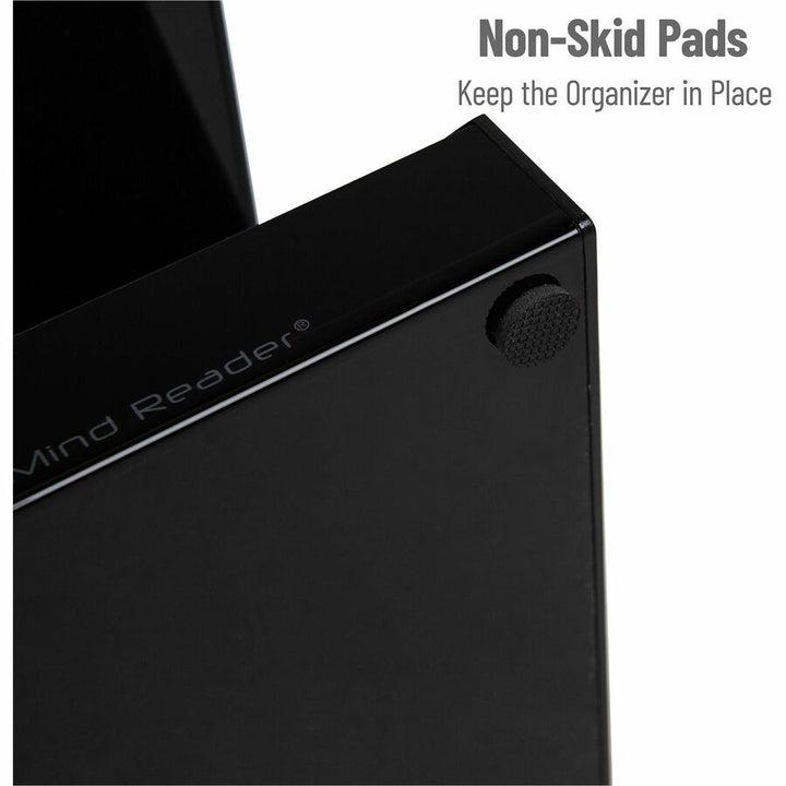 Image of Mind Reader 3TCORG-BLK 3-Tier Countertop Organizer