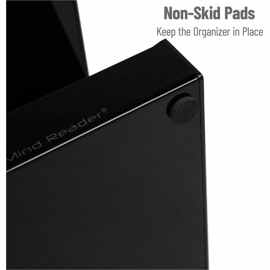 Image of Mind Reader 3TCORG-BLK 3-Tier Countertop Organizer