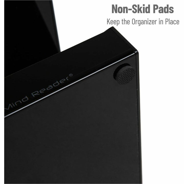 Image of Mind Reader 3TCORG-BLK 3-Tier Countertop Organizer