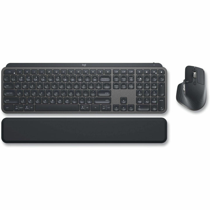 Image of Logitech® MX Keys Combo for Business Wireless Keyboard and Mouse Gen 2, 33 ft Wireless Range, Graphite