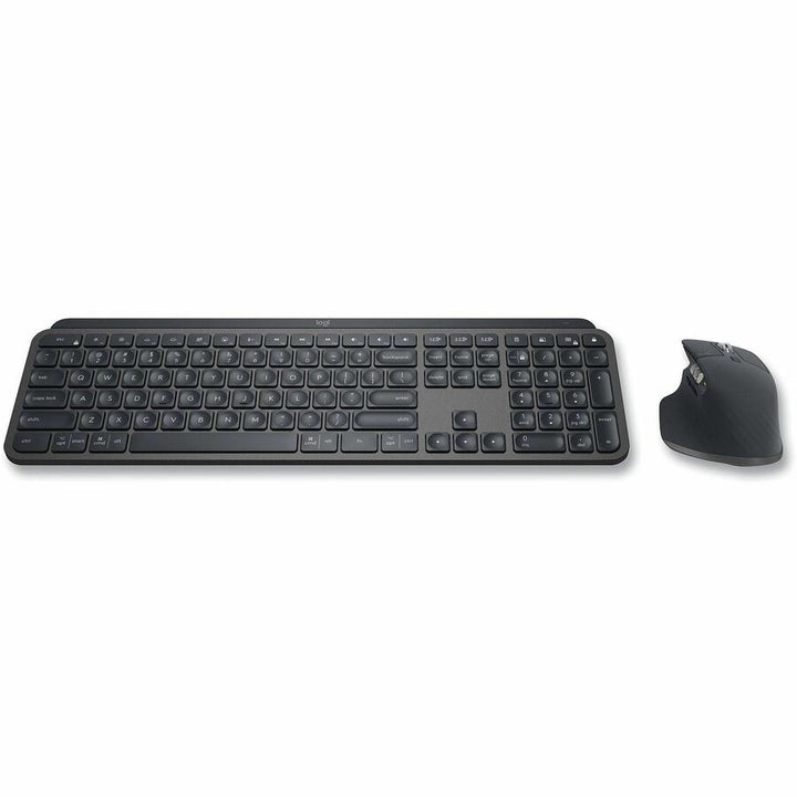 Image of Logitech® MX Keys Combo for Business Wireless Keyboard and Mouse Gen 2, 33 ft Wireless Range, Graphite