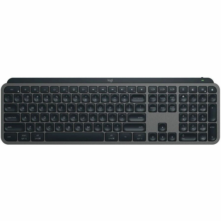 Image of Logitech® MX Keys Combo for Business Wireless Keyboard and Mouse Gen 2, 33 ft Wireless Range, Graphite
